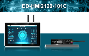 Truciolare Raspberry Pi Ed-hmi2120-101c per lampone Pi Cm4 Rs232/rs485 Dual Ethernet & Ssd 4g Lte ad alta capacità di stoccaggio - Product Image 3