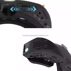 Skyzone sky04o Pro FPV kính <span class=keywords><strong>5</strong></span> <span class=keywords><strong>8GHz</strong></span> 48ch OLED 1920x1080 DVR đầu Tracker kim loại Receiver cho RC bay không người lái máy bay - Product Image 5