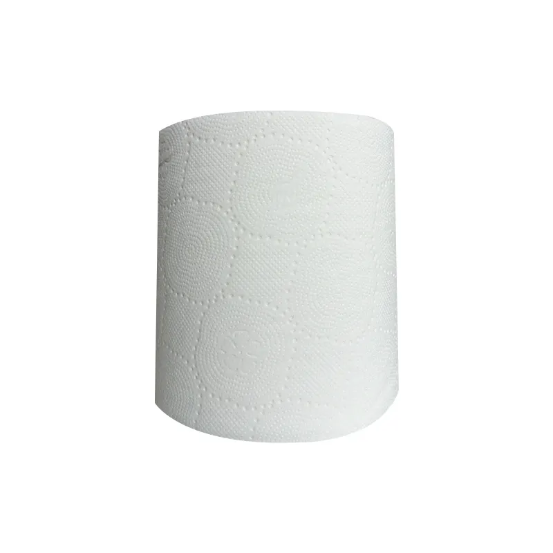 Custom Printed Toilet Paper Manufacturing Plant Embossed Soft Tissue Customized Cheap Bathroom Recycled Rolls Dry Titssu