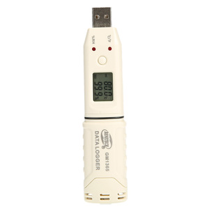 BENETECH GM1365 <strong>Humidity</strong> Temperature Meter Digital Temperature and <strong>Humidity</strong> <strong>Recorder</strong> USB Flash Disk Pen Type Thermometer - Product Image 2