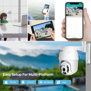 ICSEE 5MP 3mp无线智能摄像机PTZ IP户外人工智能检测P2P 8mp音频云存储4k无线安全闭路电视摄像机IP - Product Image 5