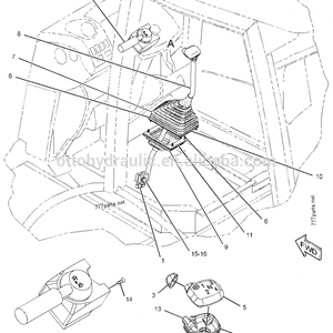 <strong>OTTO</strong> 416E 428E Control <strong>Group</strong> Transmission 261-2208 2612208 Transmission Control Fits 416E 428E for CAT - Product Image 5