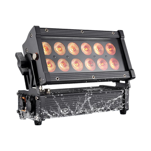 12X18W RGBWA + UV 6-en-1 DMX APP Control LED Wash Par Stage Light Impermeable Batería inalámbrica Uplight - Product Image 1