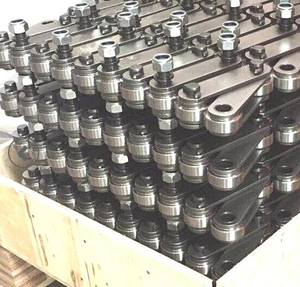 Hoge Kwaliteit Accepteren Aangepaste Transportband Rollenketting 101.6Mm Pitch Industrie Palmolie Ketting - Product Image 3