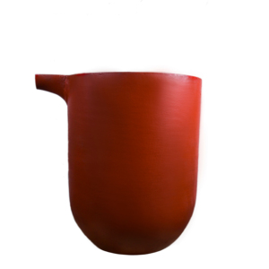 带喷口的铸造碳化硅锅铜熔炼Sic石墨坩埚 - Product Image 1