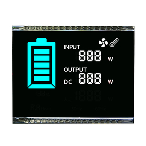 Custom VA 7 segmenti display 4 Cifre Display LCD PIN Collegare Con Retroilluminazione - Product Image 2