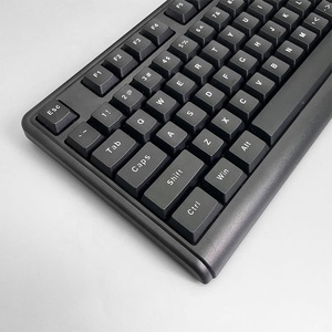 Hot Selling Classical USB Wired Ergonomic <strong>Keyboard</strong> 104 Keys Customized Office <strong>Keyboard</strong> K-204X, OEM Language Logo Color Packing - Product Image 4