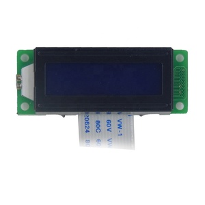 Mini 16 Pin 1602 Punkte Matrix Zeichen Anzeige 8-Bit parallel stn monochrome LCD-Modul