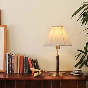 Simple Modern New <strong>Chinese</strong> Style Table <strong>Lamp</strong> Bedroom Study Warm French Light LED Luxury Retro Table <strong>Lamp</strong> - Product Image 5