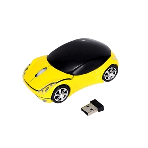 Di alta qualità 2.4GHz classico sport auto a forma di Wireless Mouse ottico 1200DPI stile verticale per uso informatico - Product Image 2