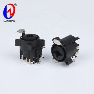XLR Combo Jack çift fonksiyonlu konnektör 3 kutuplu XLR 6.35mm 1/4 inç Jack ile - Product Image 2
