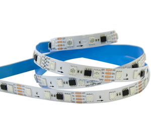 4-контактный блок останова продолжает SMD 5050 адресуемый RGBLED свет 12V60LED/m16703 IC Программируемый пиксель RGB умная световая лента - Product Image 6