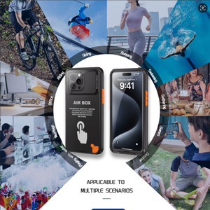 กระเป๋ากันน้ำสากลสำหรับ iPhone 13 PRO MAX 13 MINI PVC กันน้ำเคสโทรศัพท์มือถือใส CN; - Product Image 5
