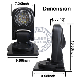 OVOVS kamyon tekne avcılık deniz için uzaktan kumanda ışıldak açtı - Product Image 4