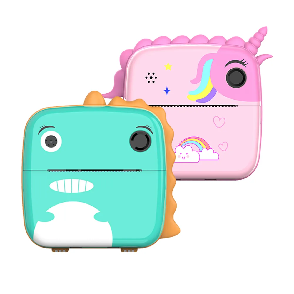 Instant Cute unicorno per bambini stampa diretta 48M doppia fotocamera miglior regalo di compleanno per bambini per ragazze e ragazzi