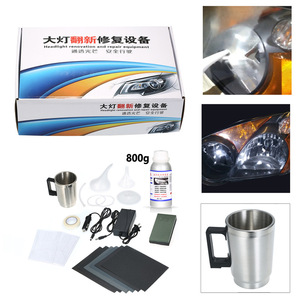 卸売車ヘッドライトカバー修復修理キットセット研磨クリーニングツール - Product Image 2