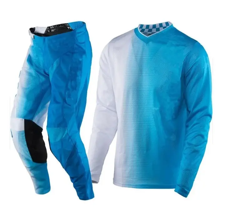 Camisa e calça de motocross, conjunto de calças para motocross