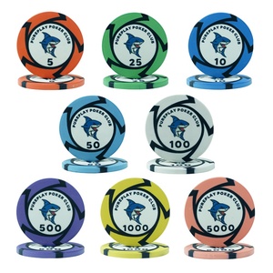 Kaile <span class=keywords><strong>Chip</strong></span> Poker 10G Của Nhà Máy Oem Tối Ưu Không Có <span class=keywords><strong>Chip</strong></span> Giá Trị Tiền Mặt 39Mm Bất Kỳ Thiết Kế Logo Nào Cũng Có Thể In Không Có Moq Cho Trò Chơi Caisno - Product Image 1