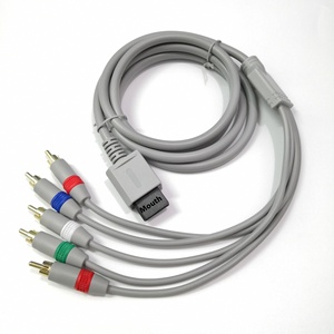 สายเคเบิลอะแดปเตอร์ Wii & WiiU ความละเอียดสูงสายเคเบิลสีที่แตกต่างกับอุปกรณ์เกมสื่อสารแบบมีสายรุ่นเดียว - Product Image 1