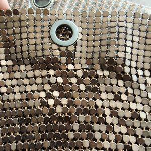 Nhà Máy Cung Cấp Kim Loại Sequin Màn Hình Rèm Kim Loại Fly Màn Hình Màn Hình Màn Hình Cho Cửa Sổ - Product Image 4