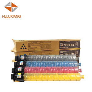 ตลับหมึกพิมพ์ที่เข้ากันได้กับ fuluxiang Ricoh MPC2503 MPC2011 MPC2003 MPC2504 MPC2004สำหรับใช้ MPC2004 C2504เครื่องพิมพ์ C2503 - Product Image 1