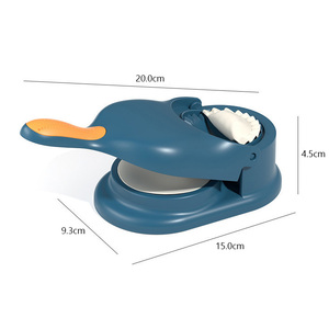 DIY küçük ev pişirme pasta Empanada Makep aracı köfte basın sarıcı Maker kalıp 2 In 1 manuel hamur makinesi ev için - Product Image 2
