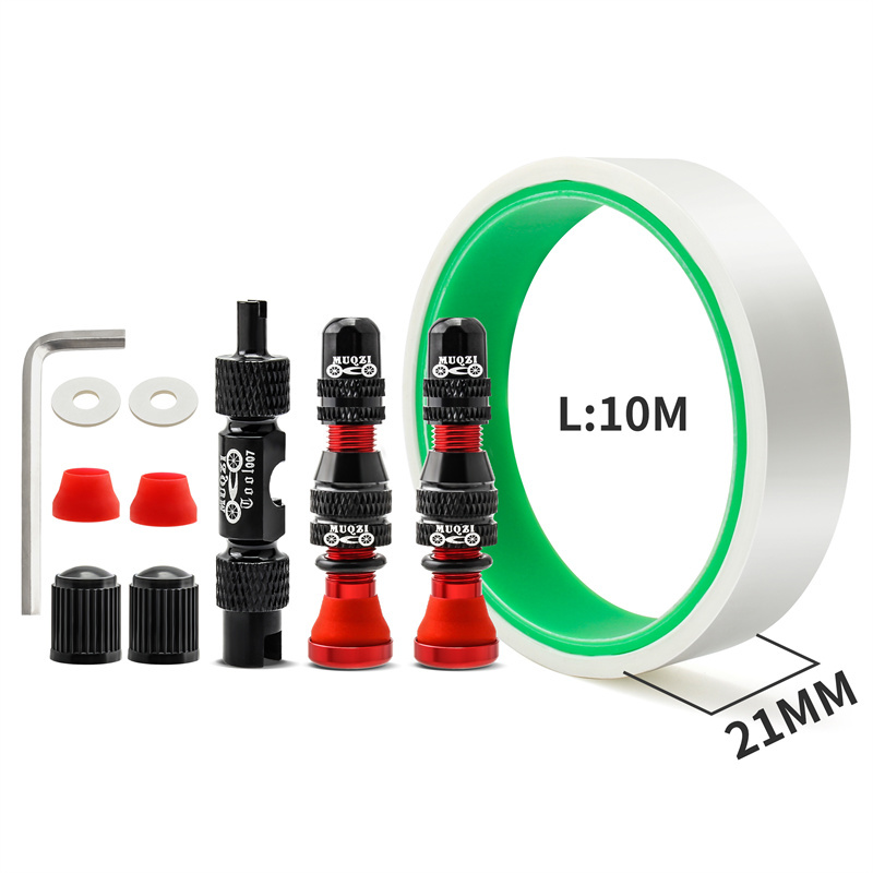 Red 40mm valve+21mm tape+tool