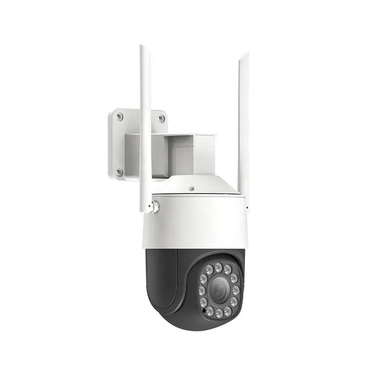 Kamera IP Maginon nirkabel HD 1080P, kamera keamanan rumah Wifi, pengawasan CCTV luar ruangan PTZ HD P Sensor gerakan lampu sorot