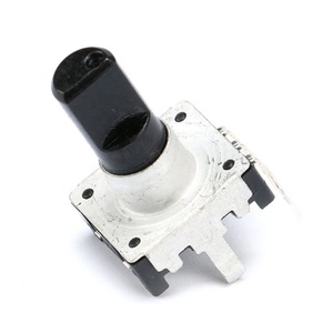5 Stück/Los 360-Grad-Drehgeber EC12 RE12 Audio-Encoder-Codierung 5Pin 24 Position mit Druckknopf schalter Griff länge 15MM - Product Image 2