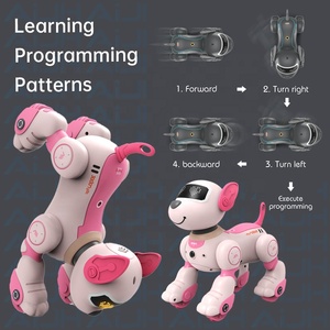 AiJH Rc Stunt <strong>Robot</strong> Dog Perro Inteligente Walking Dancing <strong>Remote</strong> <strong>Control</strong> <strong>Robot</strong> Pet Ai <strong>Programming</strong> Smart Rc <strong>Robot</strong> Toys - Product Image 4