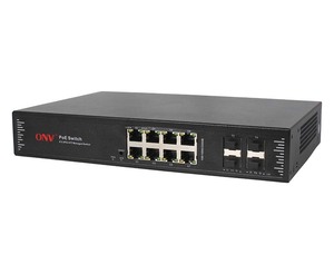 12-port 2.5G Managed PoE Switch with QOS, STP/RSTP/<strong>MSTP</strong>, ERPS, IGMP, SNMP, WEB/CLI, VLAN,Security Monitoring, Wireless Coverage - Product Image 3