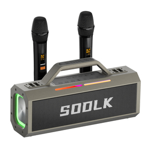 S520 Sodlk Blue Tooth Trueワイヤレス充電式サウンドボックススピーカーラウドステレオシステム、デュアルマイクとリモコン付き - Product Image 1