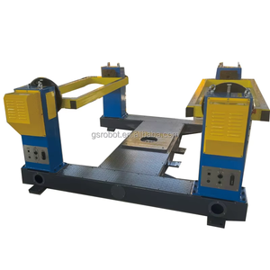 500kg Auto Welding Positioner Single-axis Head and Tailstock Positioner Work with <strong>Robot</strong> <strong>Arm</strong>