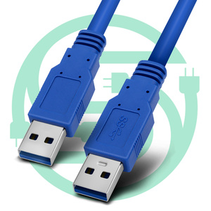 5M USB 3.0扩展器电缆，带聚氯乙烯护套USB公对母适配器，用于电脑编织屏蔽 - Product Image 5