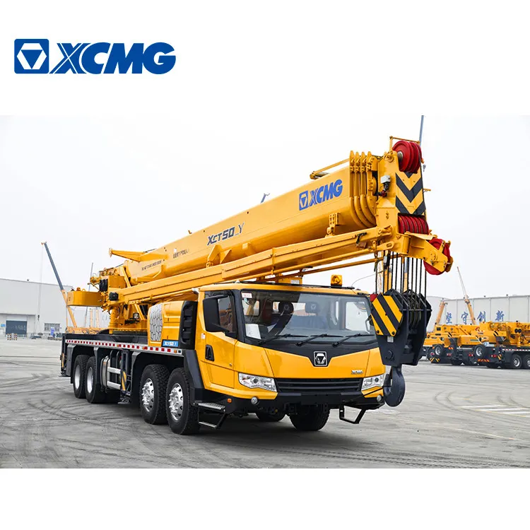 XCMG Pabrik Kualitas Tinggi 50 Ton Truk Mobile Crane XCT50_Y dengan Harga Yang Kompetitif