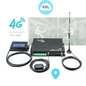 GPS RTK Seguimiento en tiempo real Registrador de datos 4G Indicador de nivel de tanque de agua inteligente Registrador de temperatura Sistema de adquisición de datos - Product Image 1