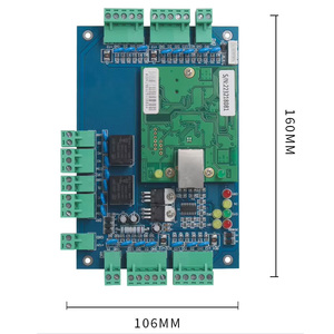 1/2/4 Tür netzwerk TCP/IP-Zugriffs controller Wiegand 26Bit ~ 40Bit Eingangs zugriffs kontroll platine Panel Access Control PCB Board - Product Image 4
