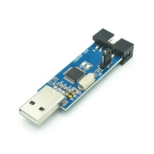 USB ASP USBISP iss Bootloader için SBASP USB AVR programcı yeni + 1 adet 10PIN 6PIN adaptörü