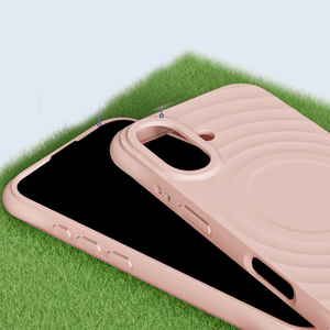 2025 yeni dalgalı su desen sıvı silikon cep telefonu kılıfı anti-sonbahar şok geçirmez Apple serisi ile uyumlu - Product Image 2