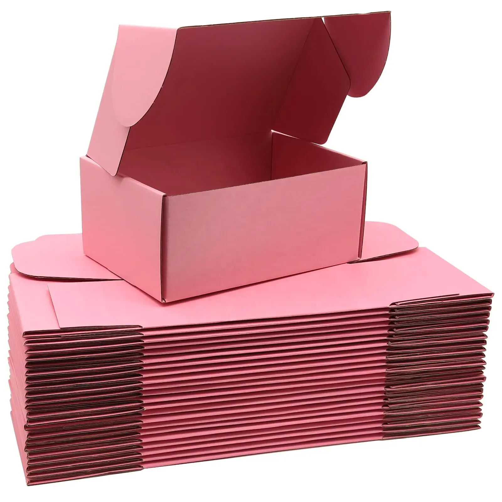 XJH-caja de envío de lujo para cosméticos de perro, caja de zapatos con ventana, 4x4x4, color negro, envío de lujo, China, venta al por mayor