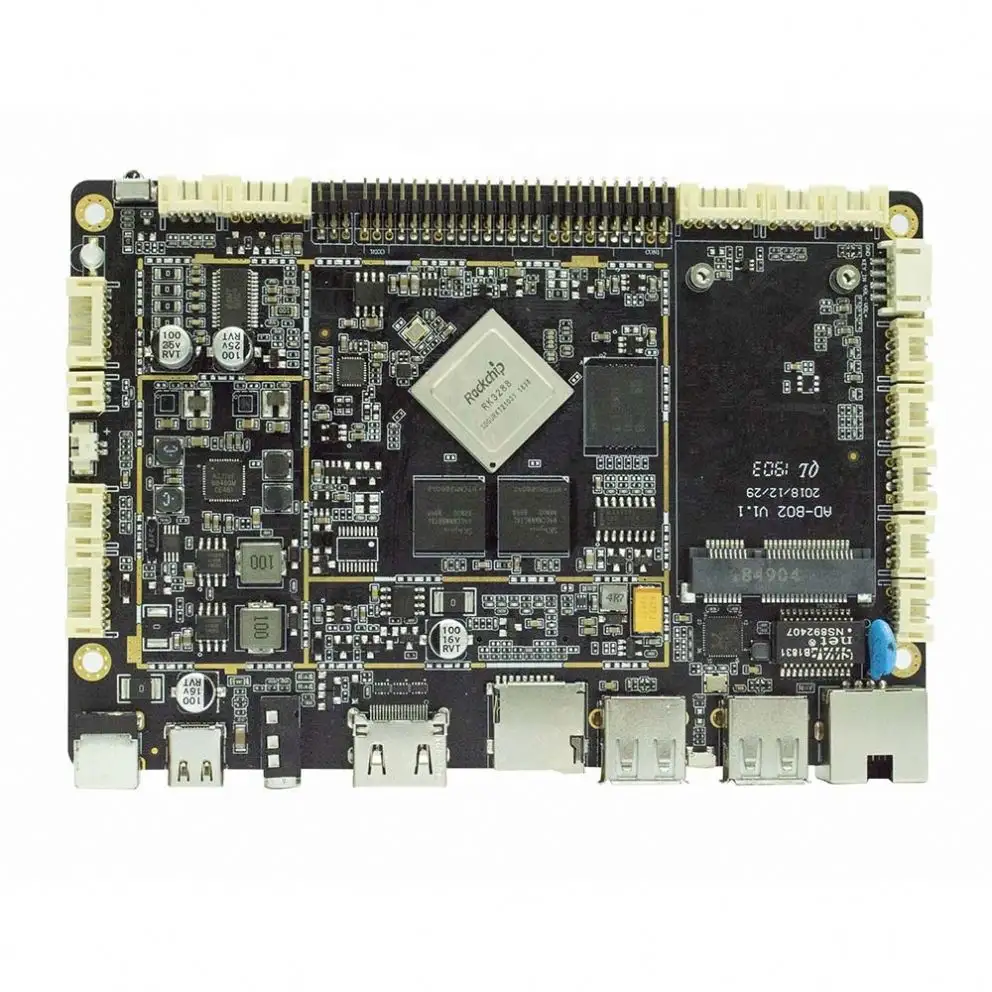 안드로이드 rk3288 키트 안드로이드 박스 보드 USB/LVDS/이더넷/MIPI/WIFI/BT4.1/eDP 컨트롤러 보드
