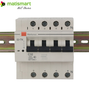 Matismart כדור הארץ דליפת הגנת <span class=keywords><strong>curve</strong></span> C <span class=keywords><strong>D</strong></span> מרחוק בקרת mcb wifi חכם מפסק 16a wifi mcb
