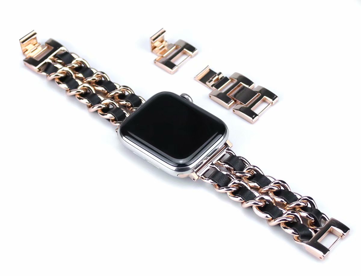 Rose gold +Black
