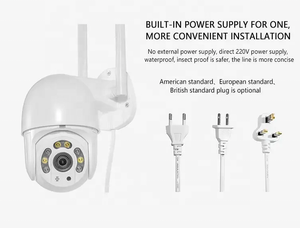 Hot Sale Q1 WIFI Outdoor Double Light 3MP Two Way Audio P2P Dome Security Auto Tracking Smart PTZ Plug Type Camera - Product Image 3