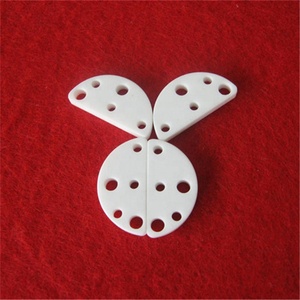 Customized <strong>Ceramic</strong> Parts High Temperature Resistance CNC Macor Machinable Glass <strong>Ceramic</strong> Parts with Holes - Product Image 5