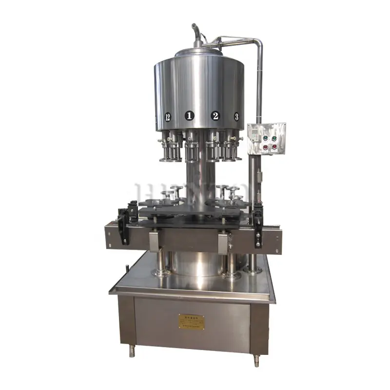 Nuevo diseño 12 cabezas máquina de llenado de vino/máquina de llenado de líquidos Botella/máquina de llenado de agua