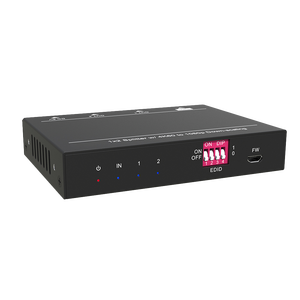 High Quality 1X2 4K Distributor 18Gbps High Bandwidth Built in Equalizer Can Enhance Signal - Product Image 4