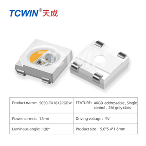 Tcwin Full Color Programmier bare Ic Smd LED TX1812RGB RGB Smd LED-Modul Chip LED-Streifen LED App Control - Product Image 5