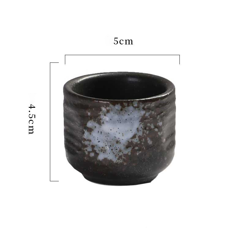 tasse à saké -- noir 5