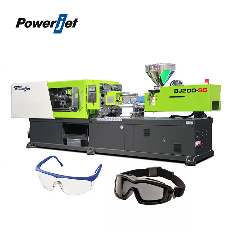 POWERJET High Speed Thermoplastic Plastic Dowel Making Machine Plastic Frame Spool Making Machine Injection Molding Machine